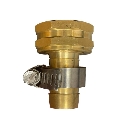 1/2" Brass Female End Garden Hose Mender