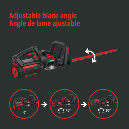 Taille-haie électrique sans fil 62V de 25 po (Outil seulement)