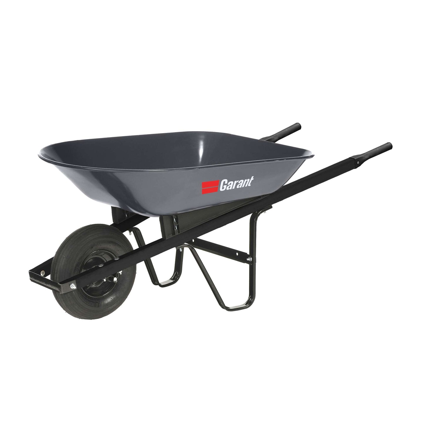 4 ft³ Gardening Wheelbarrow, Steel Tray