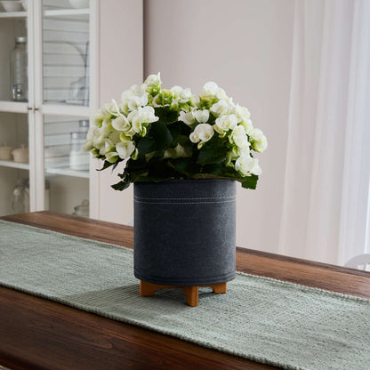 Jardinière Hygge feutre 8 po avec système auto-arrosant