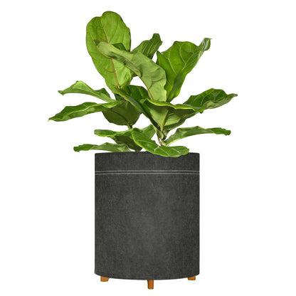 14" Hygge Felt Planter with self-watering system