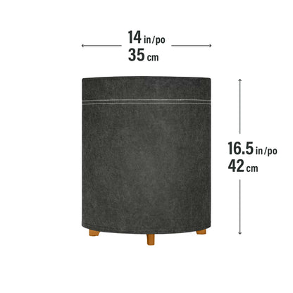 14" Hygge Felt Planter with self-watering system