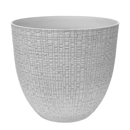 16’’ Riley Planter with fine line stone effect