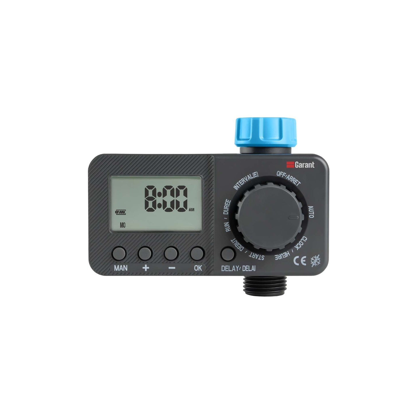Minuterie d’arrosage numérique programmable avec écran ACL