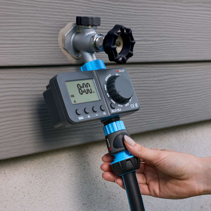 Minuterie d’arrosage numérique programmable avec écran ACL