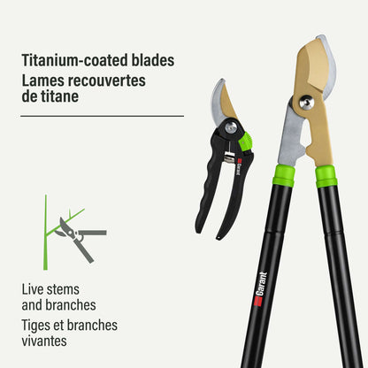 Ensemble d'outils de coupe en Titanium