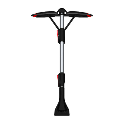 Balai à neige compact télescopique 36 po avec tête anti-égratignures pliable