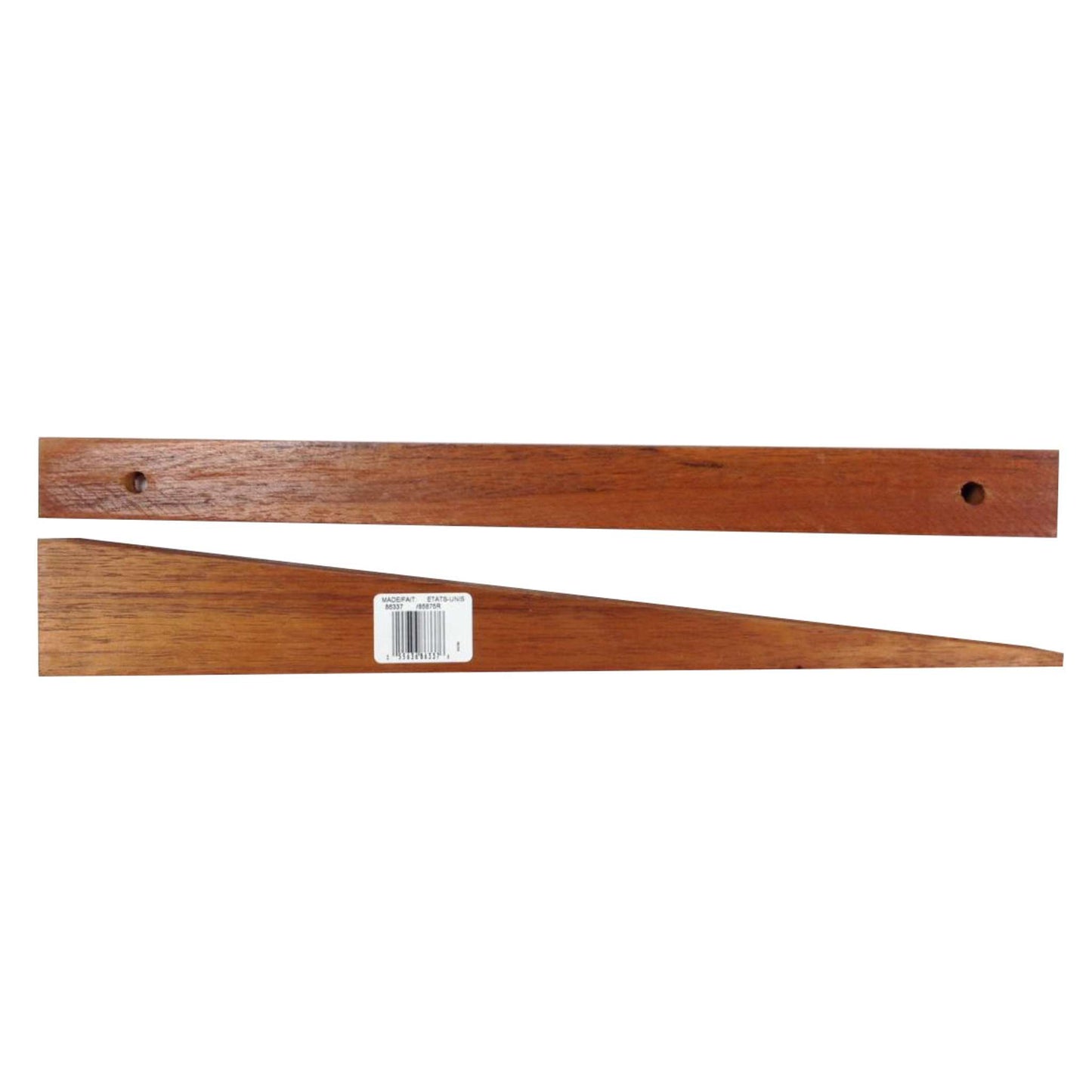 Wheelbarrow wood wedges