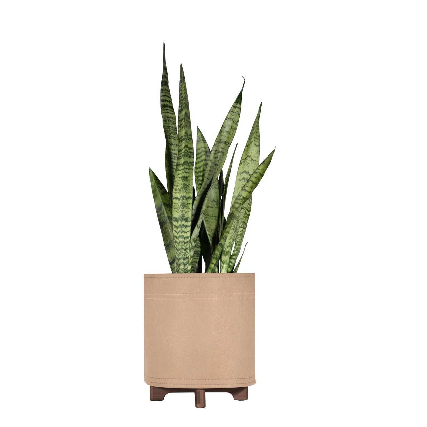 Jardinière Hygge feutre 8 po avec système auto-arrosant