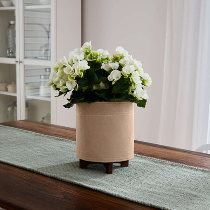 Jardinière Hygge feutre 8 po avec système auto-arrosant