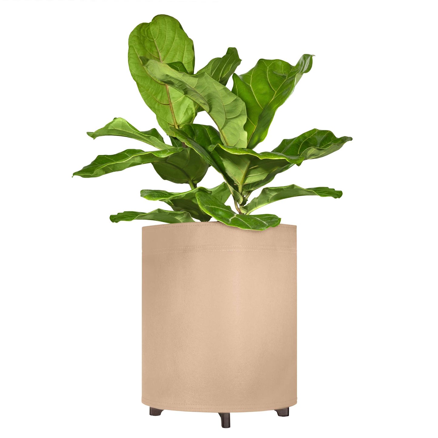 Jardinière Hygge en feutre 14 po avec système auto-arrosant