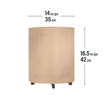 Jardinière Hygge en feutre 14 po avec système auto-arrosant