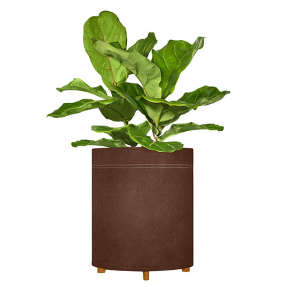 14" Hygge Felt Planter with self-watering system