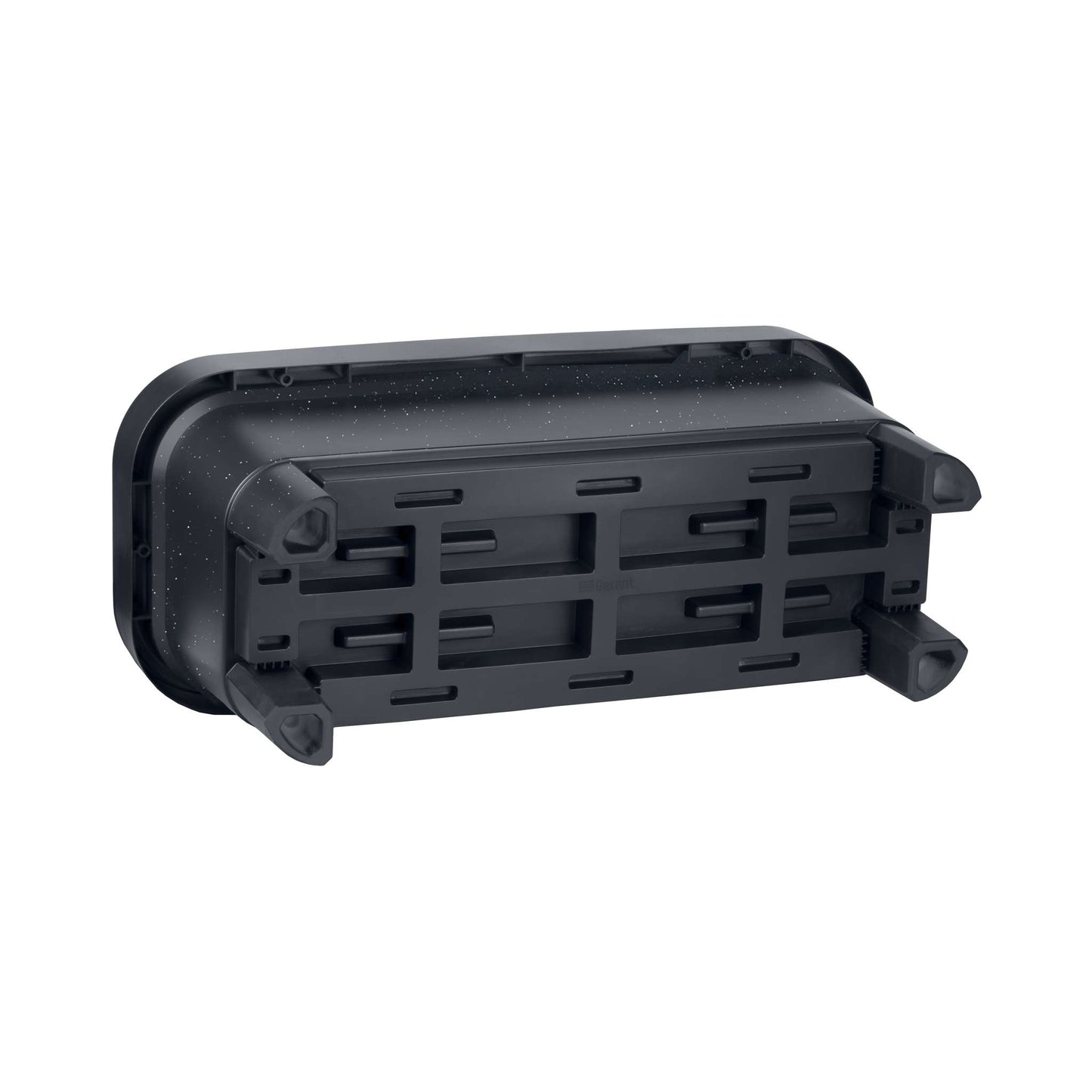 Raised garden bed with trellis and self-watering system