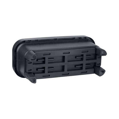 Raised garden bed with trellis and self-watering system