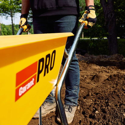 6 cu. ft. Industrial Wheelbarrow with Poly Tray