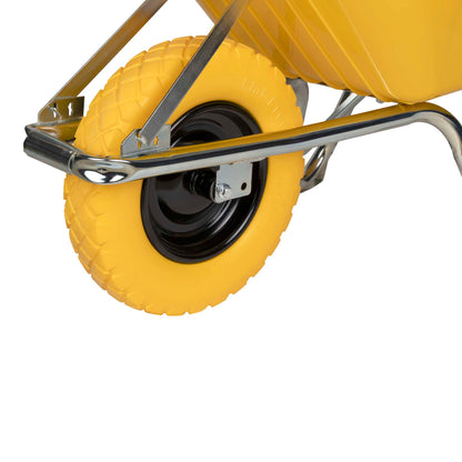 Brouette industrielle cuve en poly 6 pi³