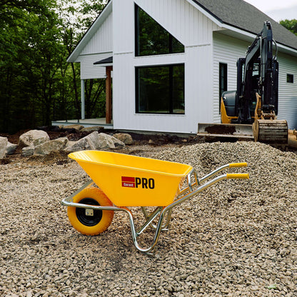 Brouette industrielle cuve en poly 6 pi³