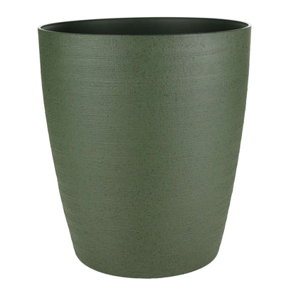 17" Momoka Planter with Stone-Texture Finish