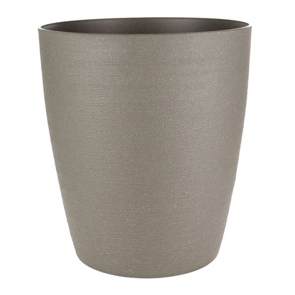 17" Momoka Planter with Stone-Texture Finish