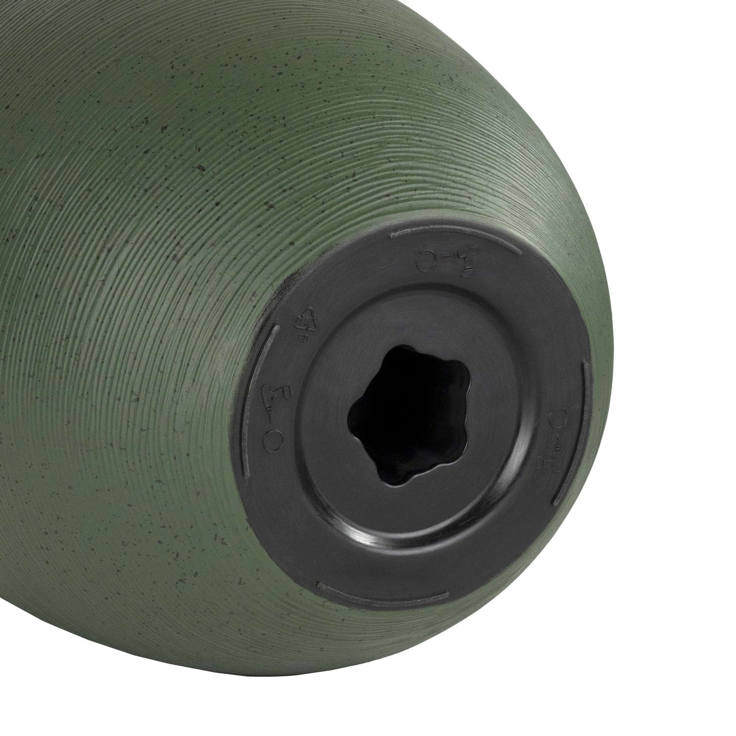 12" Momoka Planter with Stone-Effect Finish