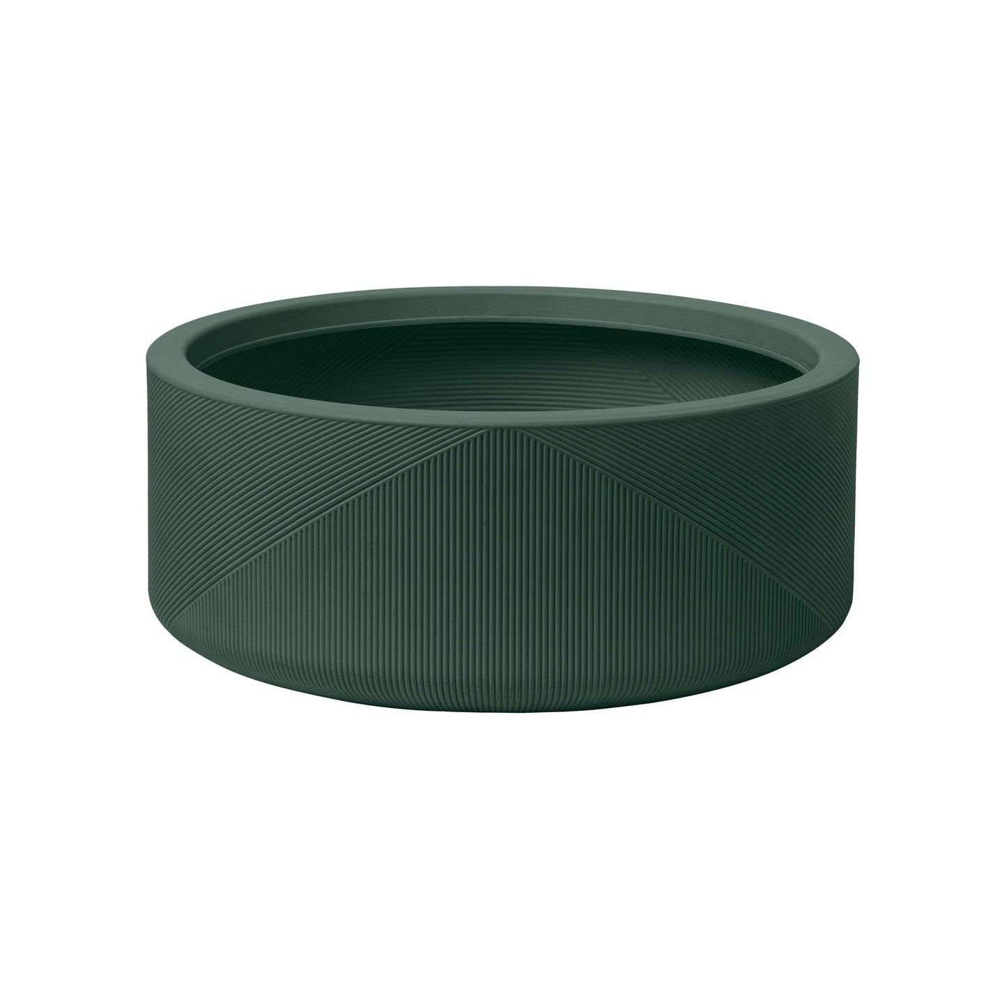 Jardinière Gavin 15 po avec lignes géométriques