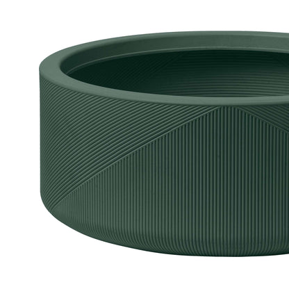 Jardinière Gavin 15 po avec lignes géométriques