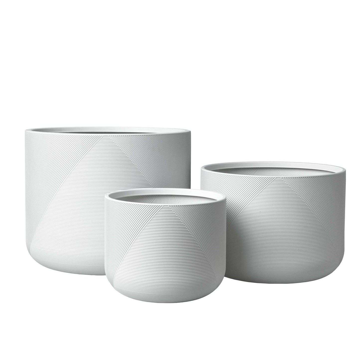 Ensemble de 3 jardinières Gavin 14 po, 18 po et 22 po