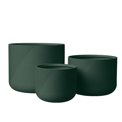 Ensemble de 3 jardinières Gavin 14 po, 18 po et 22 po