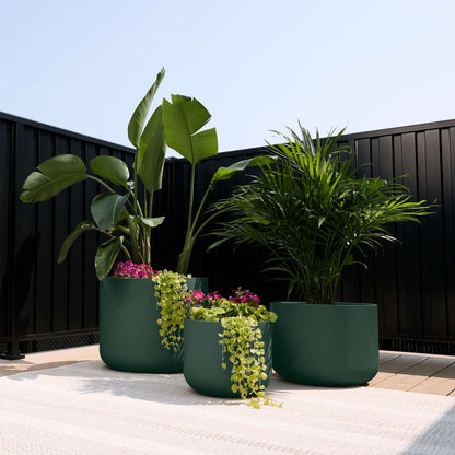 Ensemble de 3 jardinières Gavin 14 po, 18 po et 22 po