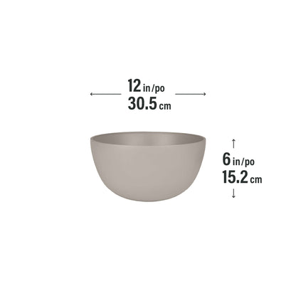 12" Urban Planter with Matte Finish