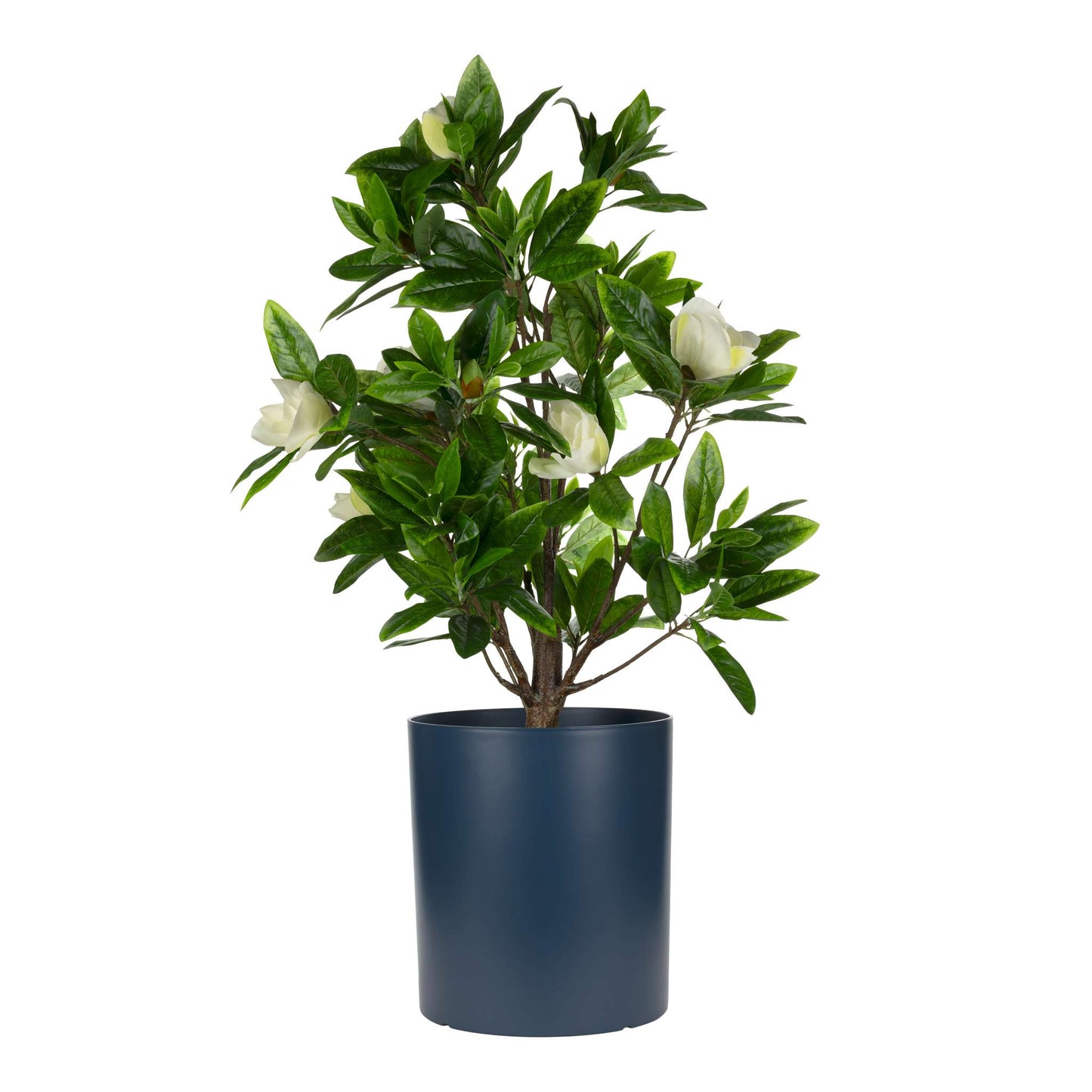 Jardinière Urbaine Linéaire 15 po cylindrique avec fini moucheté effet pierre