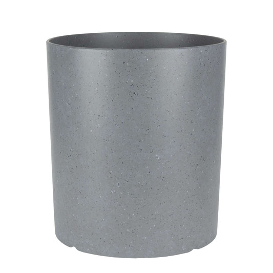 Jardinière Urbaine Linéaire 12,5 po cylindrique avec fini moucheté effet pierre