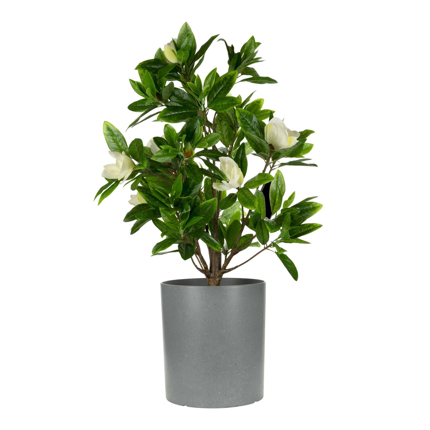 Jardinière Urbaine Linéaire 15 po cylindrique avec fini moucheté effet pierre