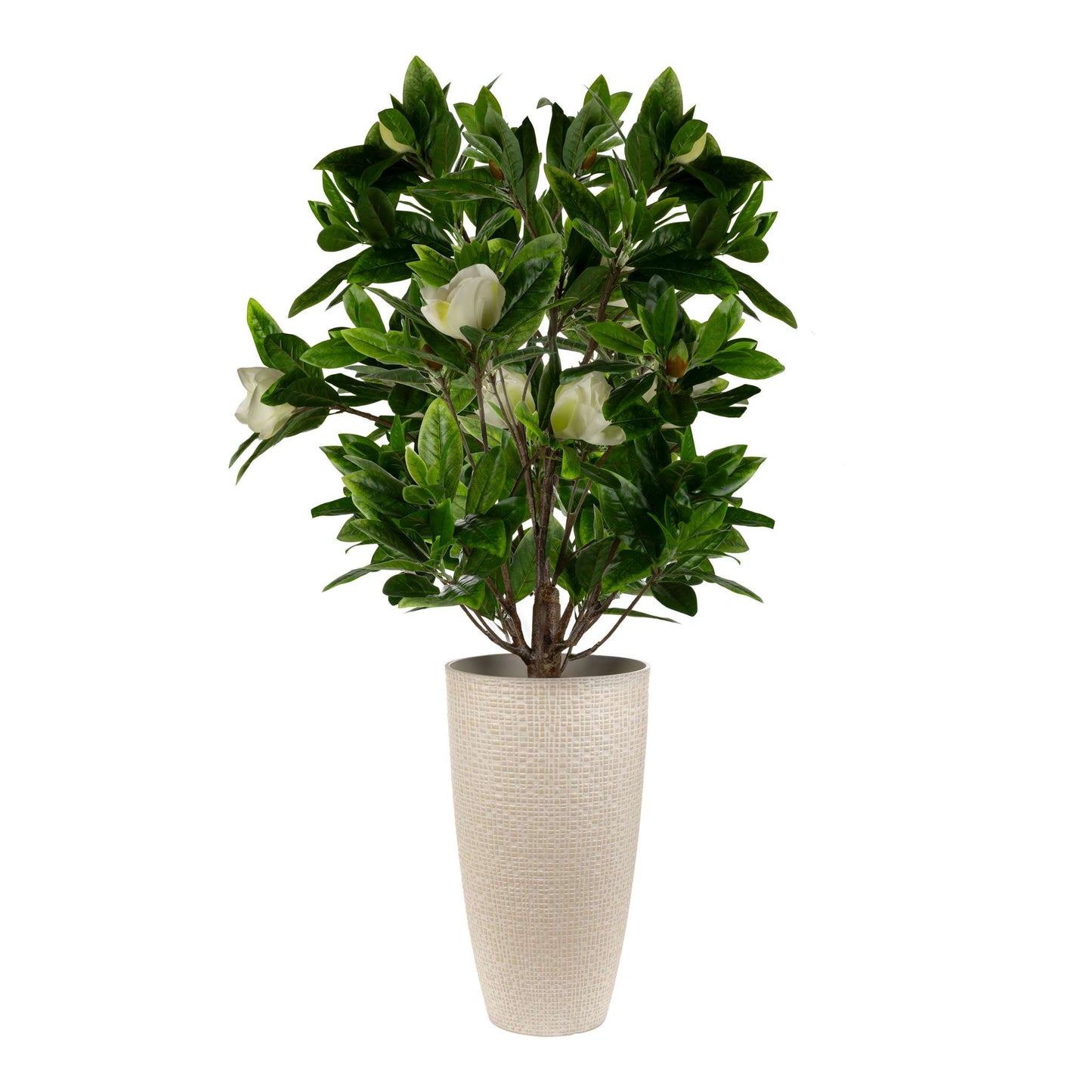 Tall 12’’ Riley Planter with fine line stone effect