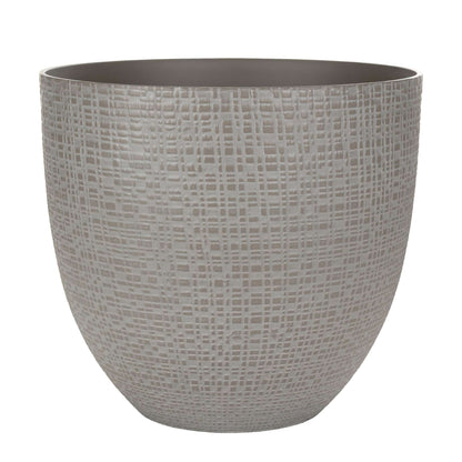 16’’ Riley Planter with fine line stone effect