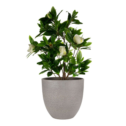 20.5’’ Riley Planter with fine line stone effect