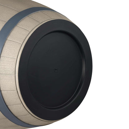 Jardinière Baril de vin 18 po avec effet bois