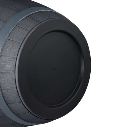 Jardinière Baril de vin 20,5 po avec effet bois