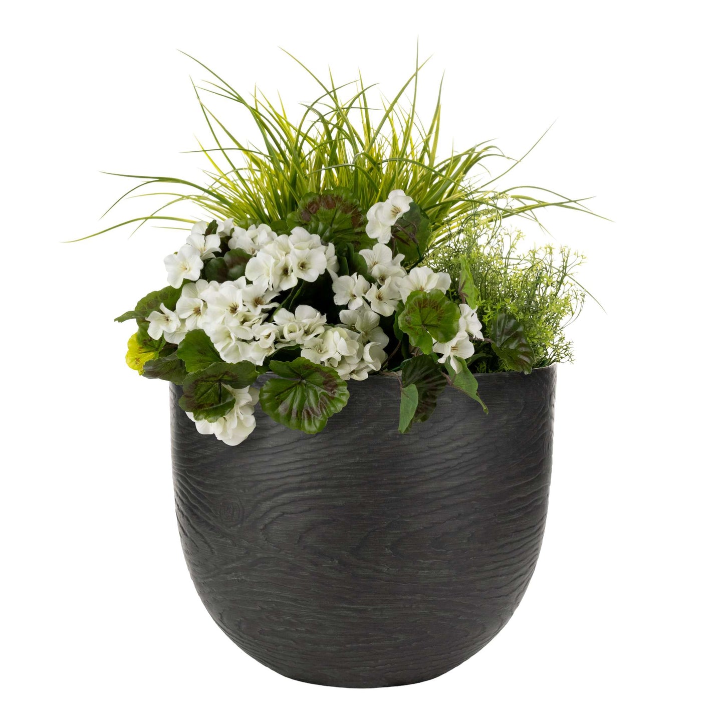 Jardinière Oakmere 16 po avec fini effet bois