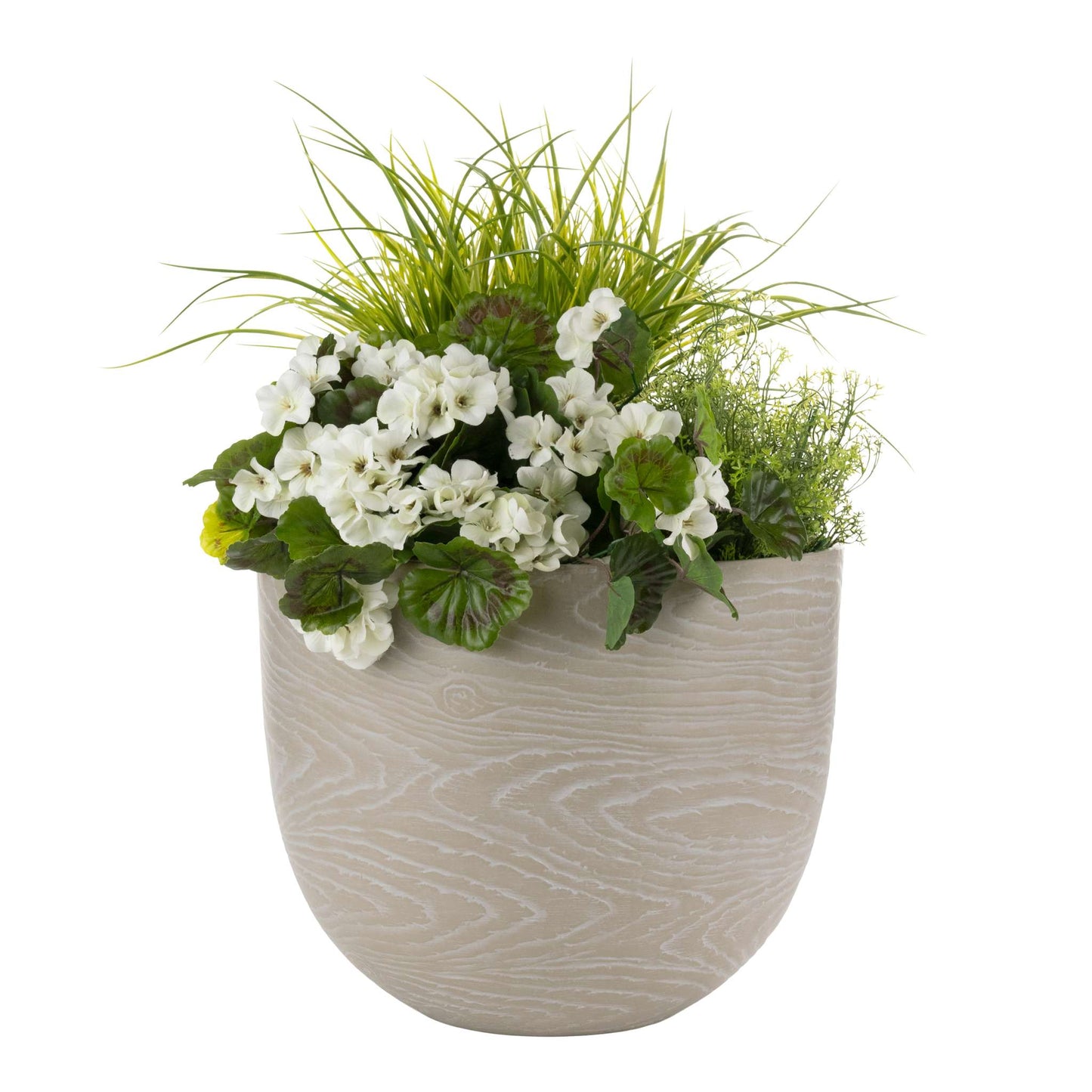 Jardinière Oakmere 16 po avec fini effet bois