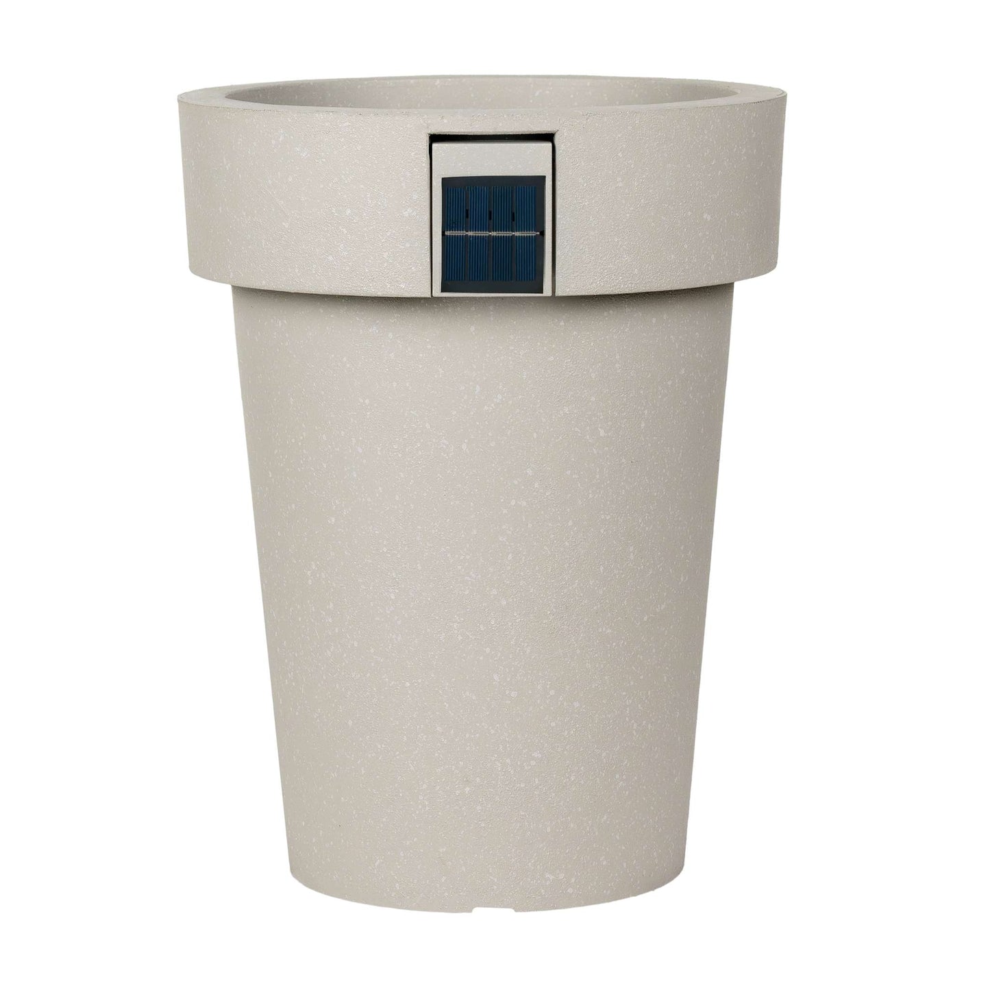 14" Solar Planter with Ambient Lighting