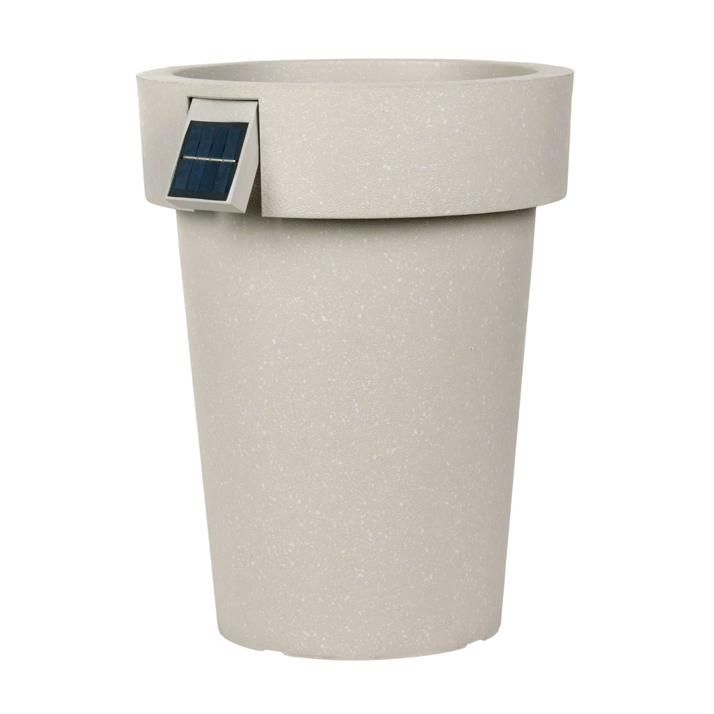 14" Solar Planter with Ambient Lighting