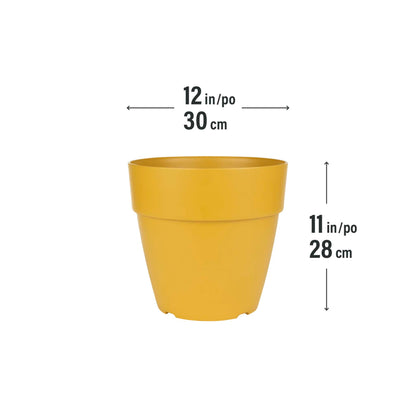 12" Selv Planter with self-watering system