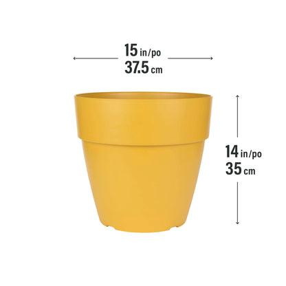 Jardinière Selv 15 po avec système auto-arrosant