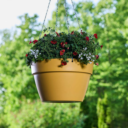 Jardinière suspendue Selv 12,5 po avec système auto-arrosant