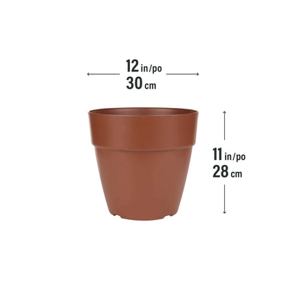 12" Selv Planter with self-watering system