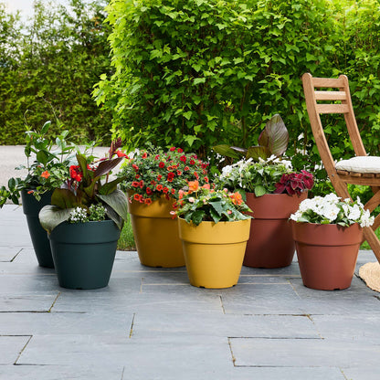 12" Selv Planter with self-watering system