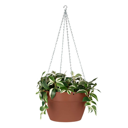 Jardinière suspendue Selv 12,5 po avec système auto-arrosant