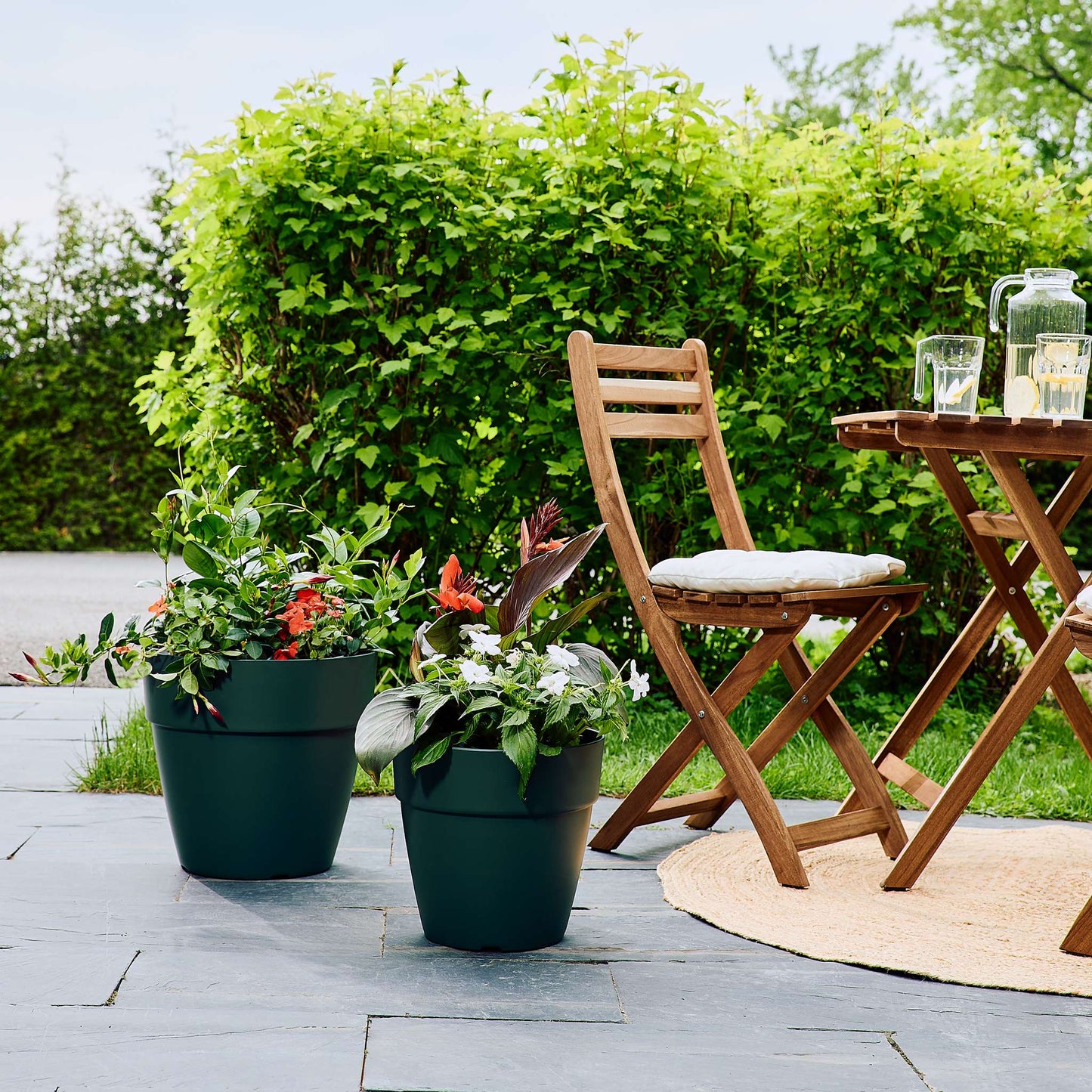 Jardinière Selv 12 po avec système auto-arrosant